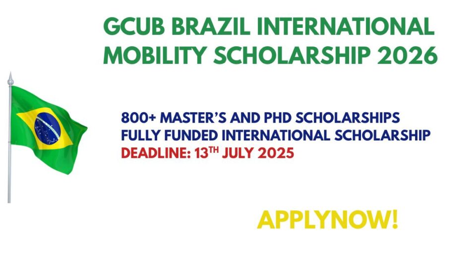 GCUB Brazil International Mobility Scholarship