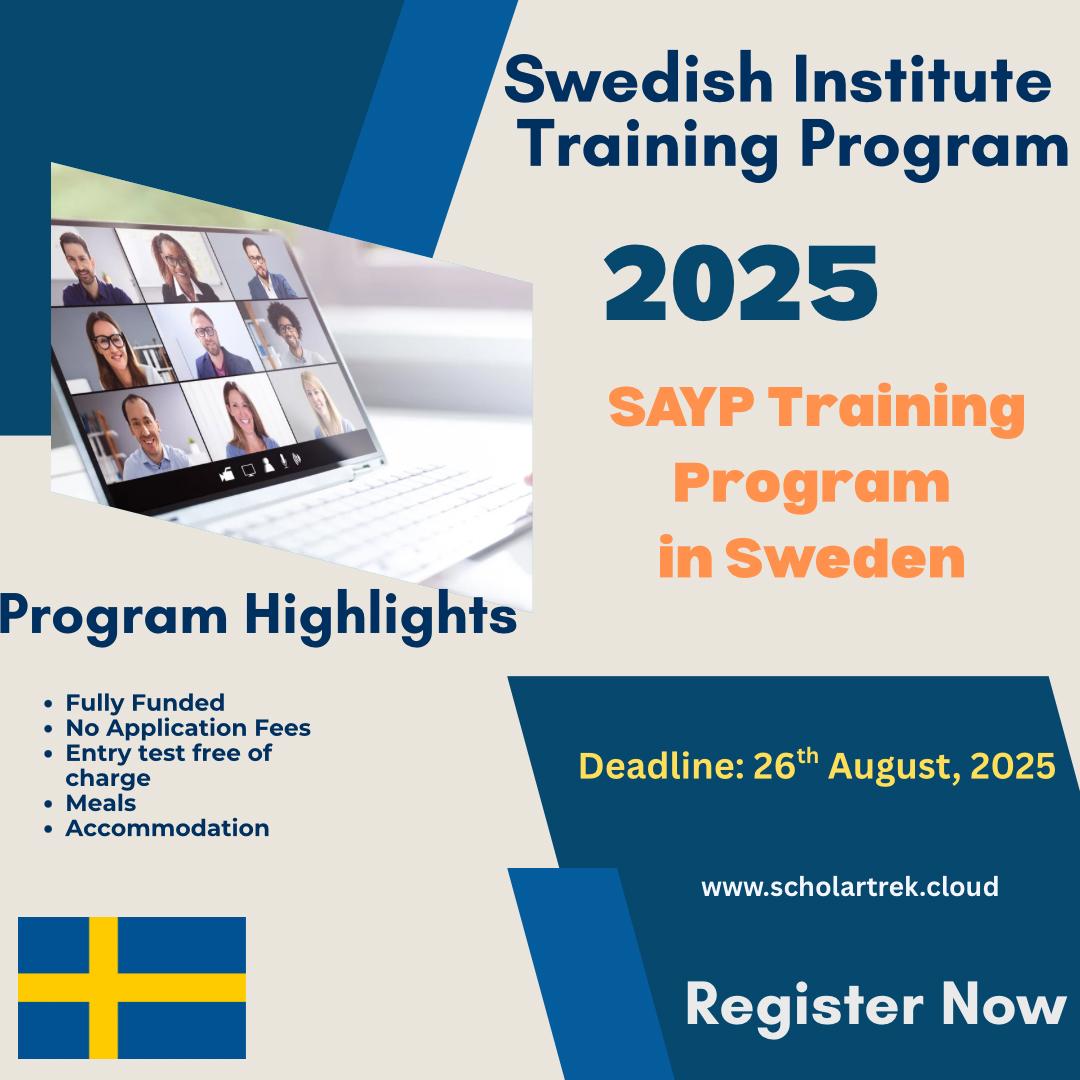 Swedish Institute SAYP Training