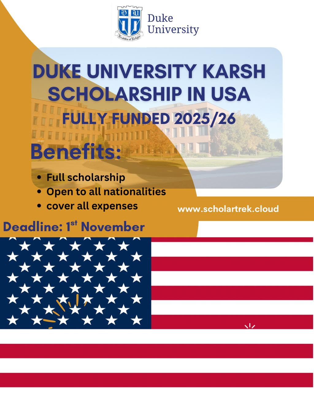 Karsh International Scholarship