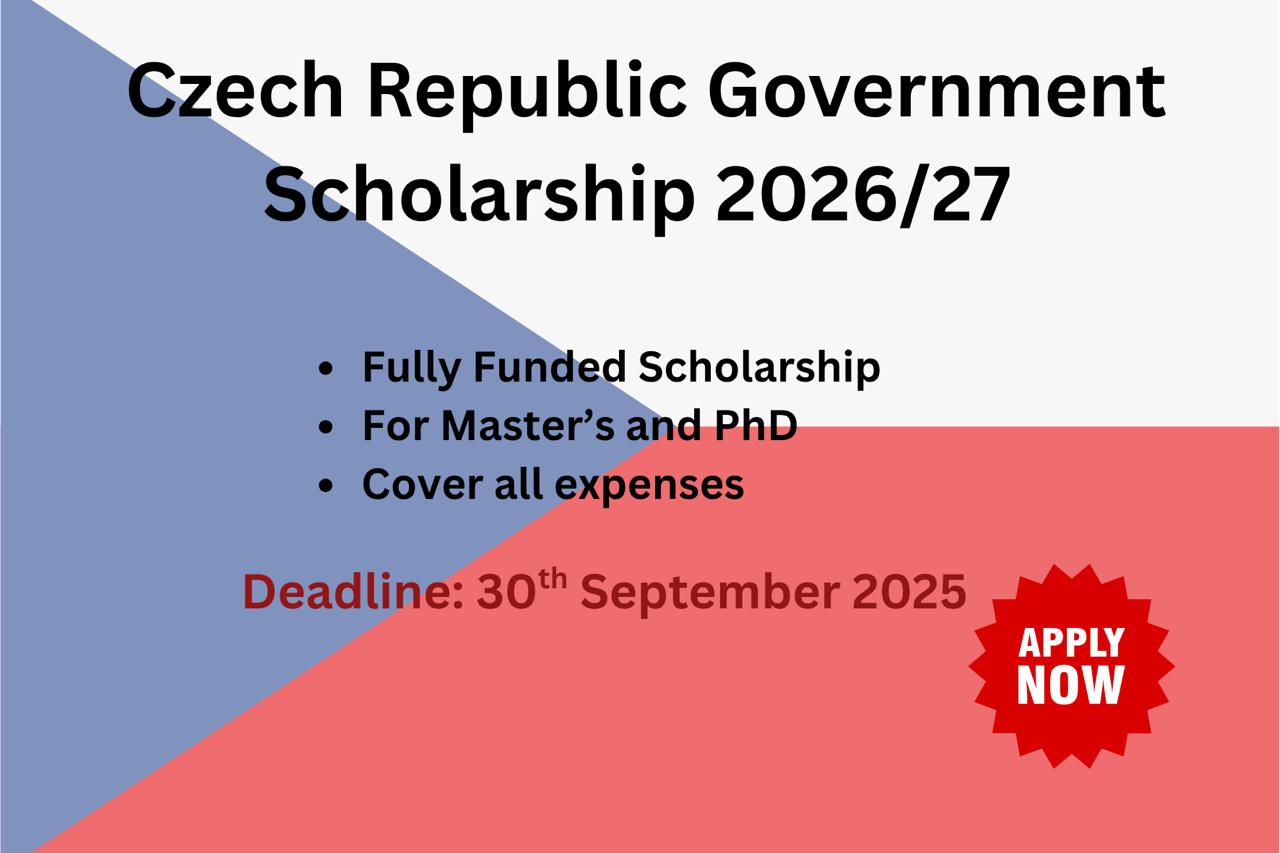 Czech Republic Government Scholarship