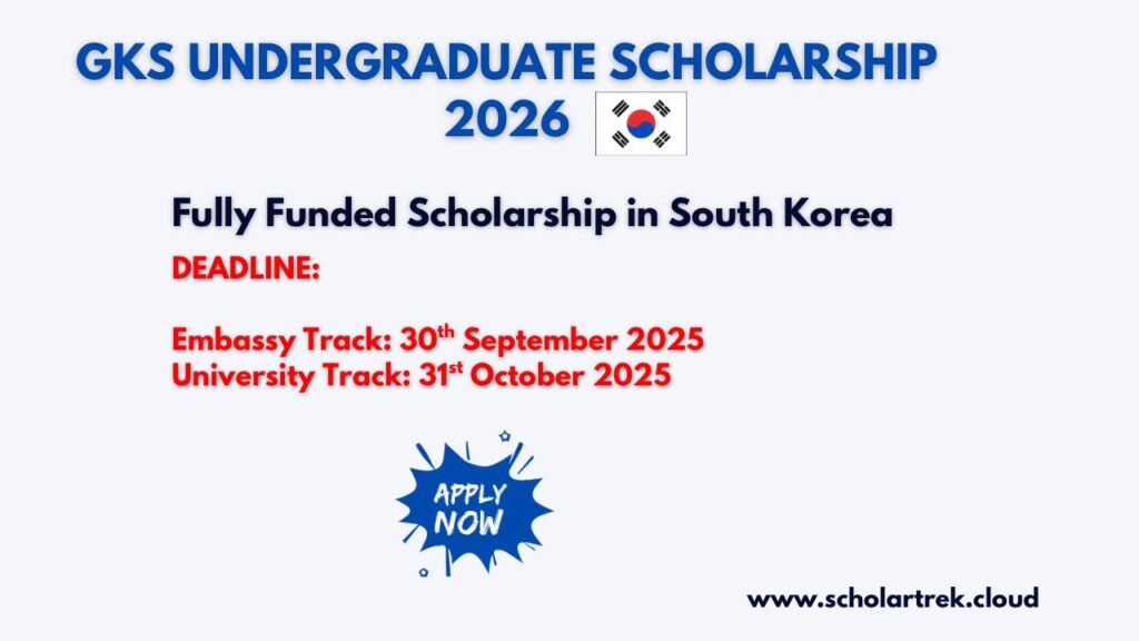 GKS Undergraduate Scholarship 2026