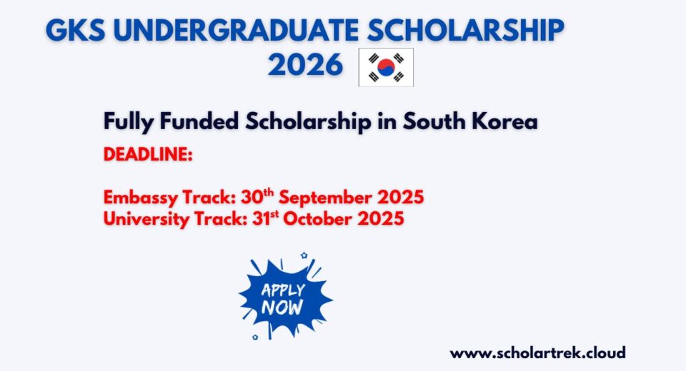 GKS Undergraduate Scholarship 2026