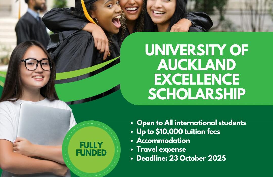 University of Auckland Excellence Scholarship