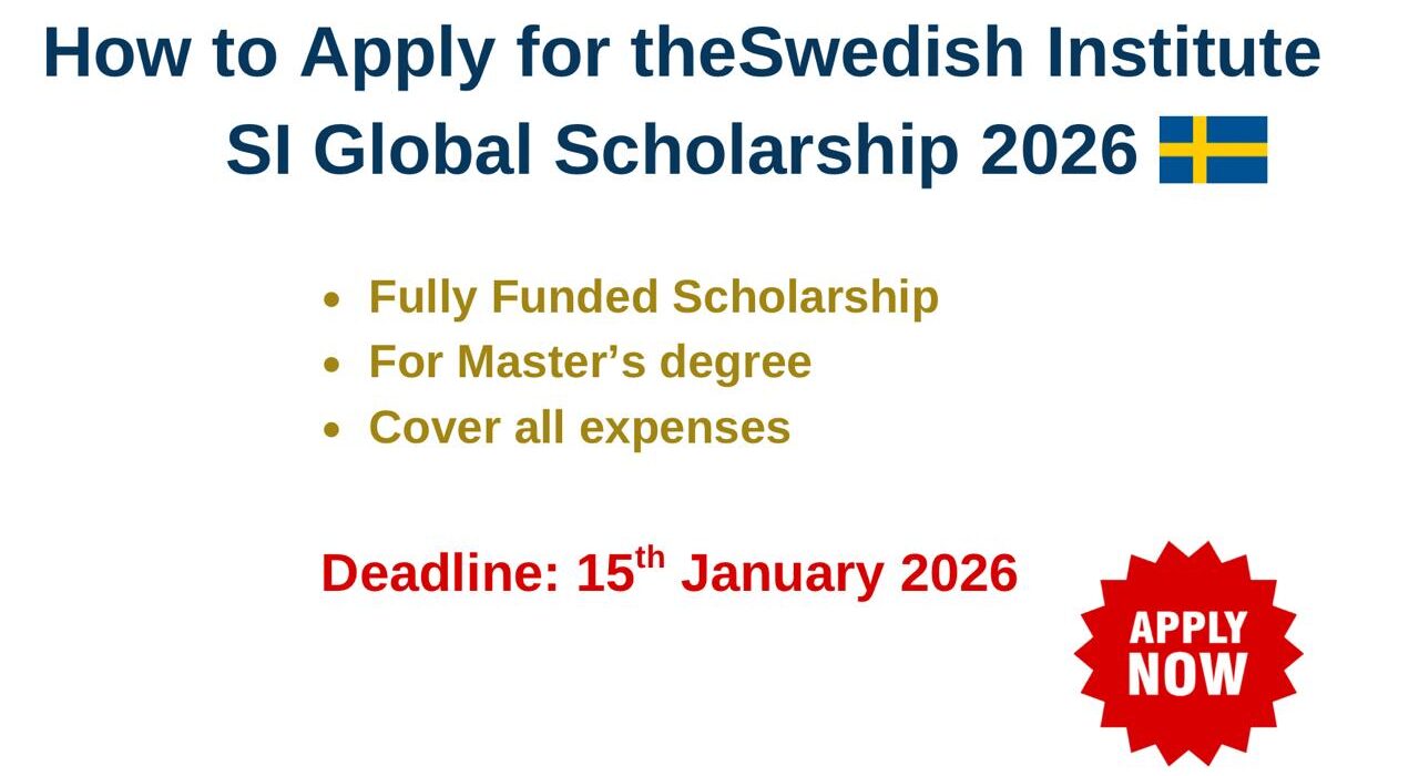 Swedish Institute SI Global Scholarship