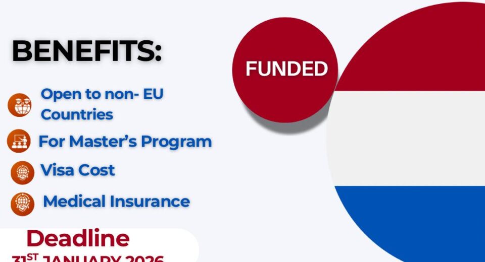 Radboud Scholarship 2026/27 in Netherlands