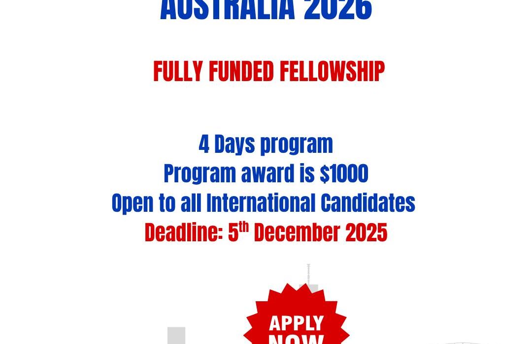 Young Professional Fellowship Australia 2026