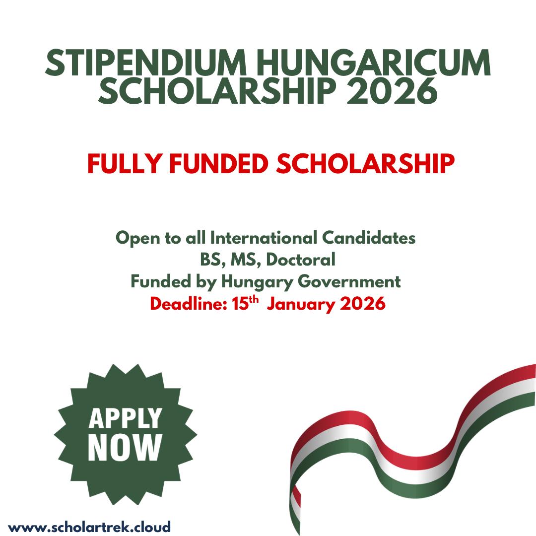 Stipendium Hungaricum Scholarship 2026