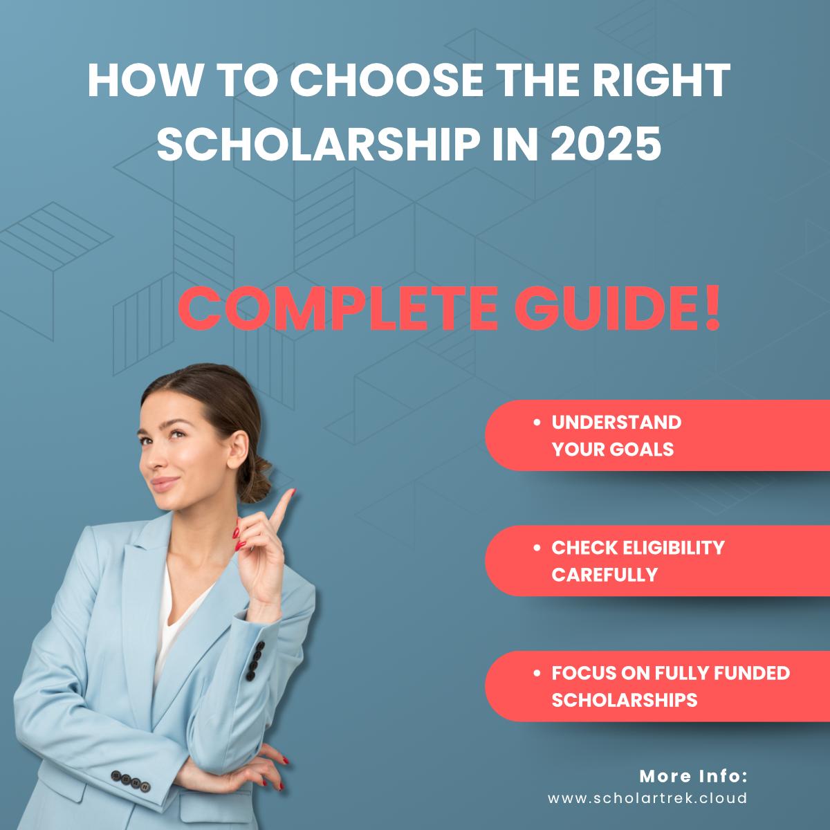 How to Choose the Right Scholarship