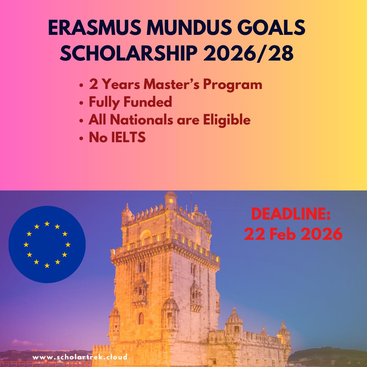 Erasmus Mundus GOALS Scholarship