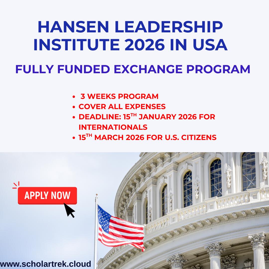 Hansen Leadership Institute 2026